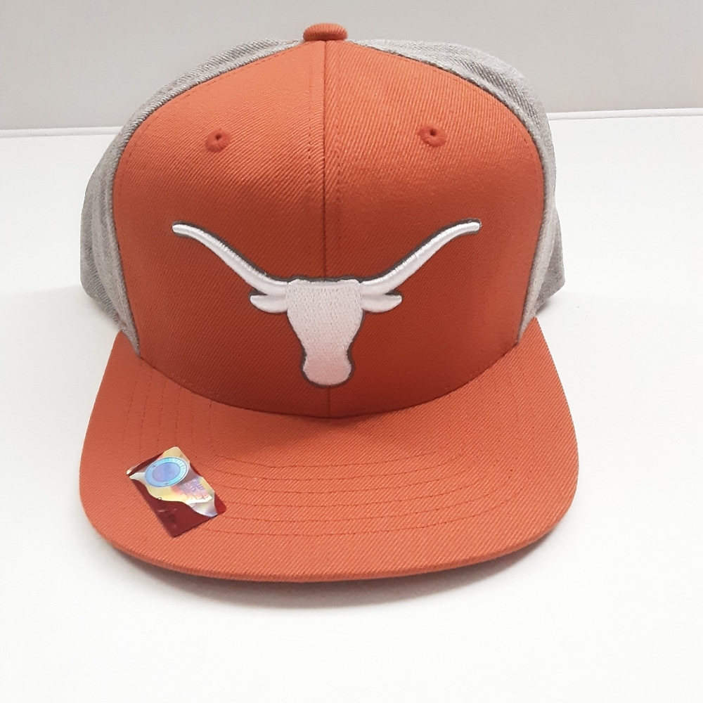 LONGHORN HEADWEAR TEXAS LONGHORN BRIM  SNAPBACK HAT NWOT